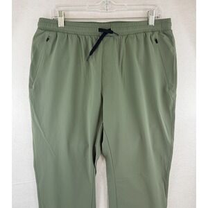 UNRL In Flex Lightweight Women's Jogger Green Drawstring Performance Pants L